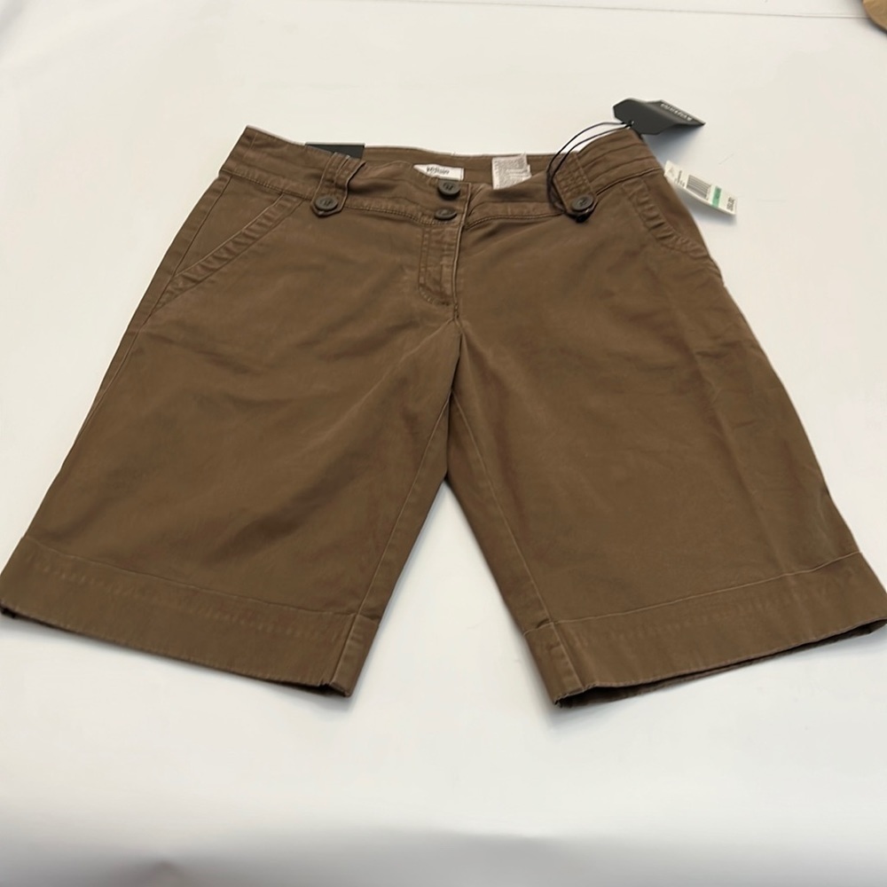 Kensie Bermuda Cuffed Shorts Nwt Size 8 Inseam 12&acirc;